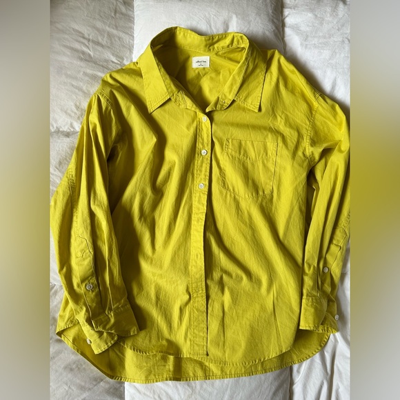 chartreuse green wilfred button down - Picture 2 of 2